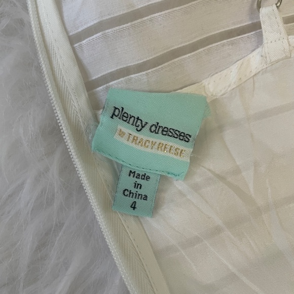 White, Plenty by Tracy Reese Dress, Size 4 - Picture 6 of 10
